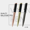 Custom company logo slogan executive metal ball pens gift for man